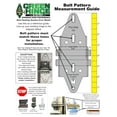 thumbnail image 5 of Green Hinge System 5766985 Steel Residential Garage Door Hinge for 5 Panel System, 5 of 5