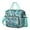 Greenish-blue-20, variant on Paisley Pattern Insulated Lunch Cooler – Vintage Floral Print with Multi-Pockets for Women