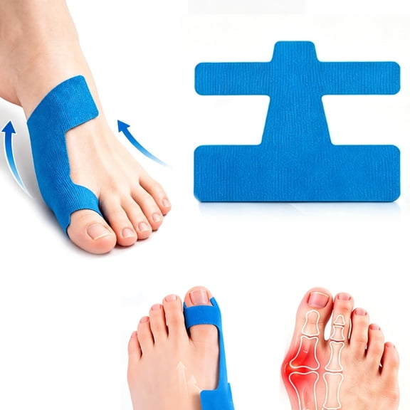 2026 New Bunion Corrector for Big Toe, Pre-Cut Kinesiology Tape | Ultra-Thin Breathable Bunion Tape, Shoe-Friendly Toe Corrector Wrap for Women Men