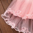 thumbnail image 6 of Little Girls' Mesh Tull Dress Sleeveless Flower Party Ball Gown, 6 of 6