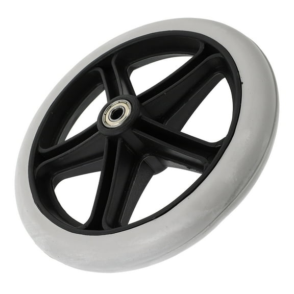 3 Pcs Mobility Walker Spare Wheels Helm 8 Inch Front Elder Office