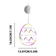thumbnail image 3 of Suncoda Easter Eggs, Easter Basket Stuffers Easter Window Decorations Lights Easter Eggs Suction Cup Lantern, 3 of 6