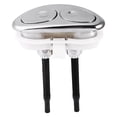 thumbnail image 1 of Toilet Button Lever Toilet Button Toilet Tank Button Dual Push Flushing Triangle, 1 of 7