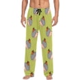 thumbnail image 2 of FREEAMG Men's Cotton Pajama Pants Lounge Sleep Pants Soft Sleepwear Pajama Bottoms with Pockets, 2 of 7