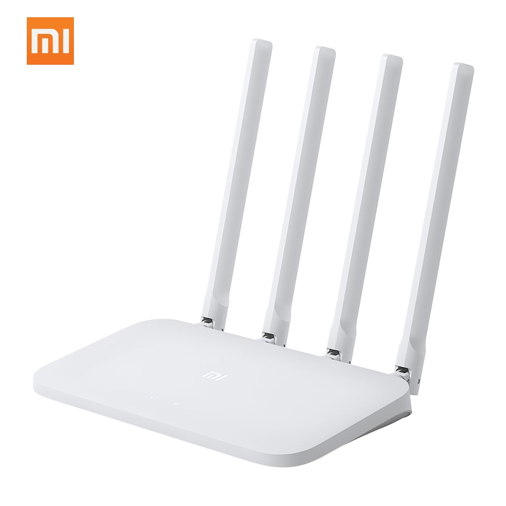 Original Xiaomi Mi WIFI Router 4C 64 RAM 802.11 b/g/n 2.4GHz 300Mbps 4 Antennas Smart APP Control Wireless Routers Repeater Network  for Home Office