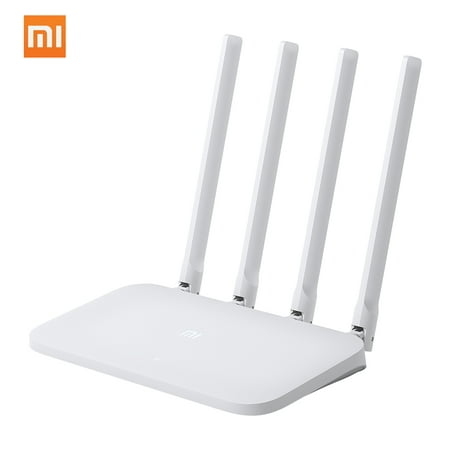 Original Xiaomi Mi WIFI Router 4C 64 RAM 802.11 b/g/n 2.4GHz 300Mbps 4 Antennas Smart APP Control Wireless Routers Repeater Network Extender for Home Office