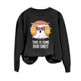 thumbnail image 2 of Ailaofu Halloween Sweatshirt for Women Funny Ghost Graphic Shirt Spooky Season Long Sleeve Tops, 2 of 4