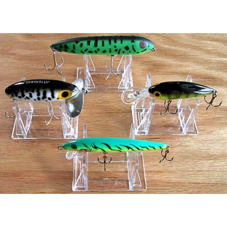 5 Adjustable 3 Part 3-1/8 Display Stands For Fishing lures 