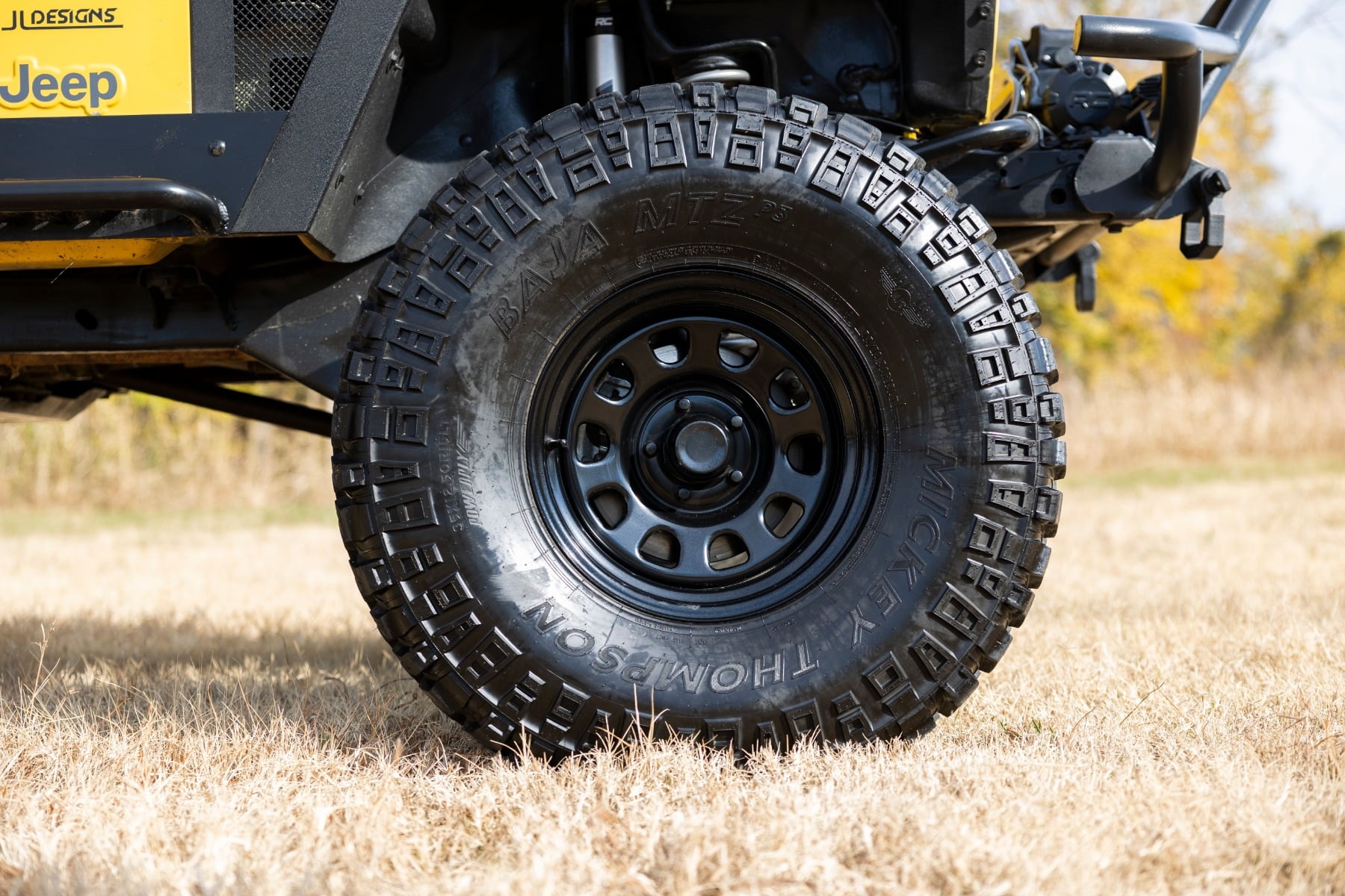 Rough Country Black Steel Wheel | 16x8 | 5x4.5 | -6mm - RC52-6866