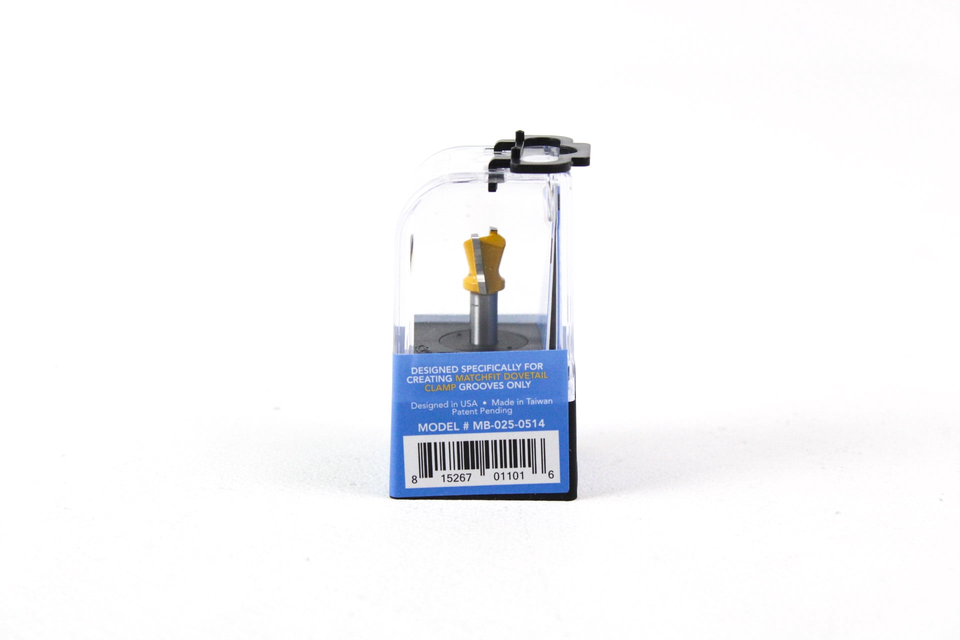 MICROJIG Matchfit MB-025-0514 Dovetail 1/4" Shank 14° X 1/2" Router Bit