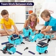 thumbnail image 5 of STEM Toys for Kids Ages 8-13, Christmas Birthday Gifts for 8 9 10 11 12 13 14 Year Old Teen Boys Girls, 6-in-1 Solar Robot Educational Science Building Experiment Kits, 5 of 7