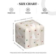 thumbnail image 4 of Lsque Funny Goose1 Printed Tissue Box Cover Holder, Facial Paper Organizer Dispenser,Square with Bottom Belt, PVC Leather Decorative Organizer, 4 of 8