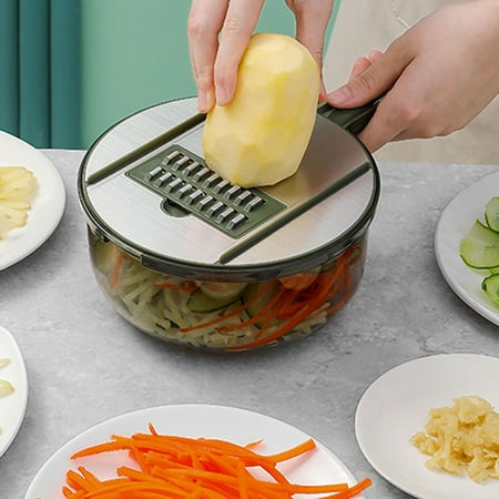 

MEIDELI Grater 1 Set Fruit Cut Multifunctional Sturdy Box Grater with Food Storage Container