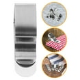 thumbnail image 2 of 8pcs Stainless Steel Trapezoidal Tablecloths Clips Heavy Duty Table Cloth Holders Picnic Tablecloth Clips Table Skirt Fixer, 2 of 8