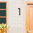 thumbnail image 5 of Dvruxg Modern Floating House Numbers for Outside, Large Black Shadow Home Number with Nails Kit & Template, Easy to Be Mounted for Exterior House Address, Garage Gate, Street, Farmhouse, 5 of 5