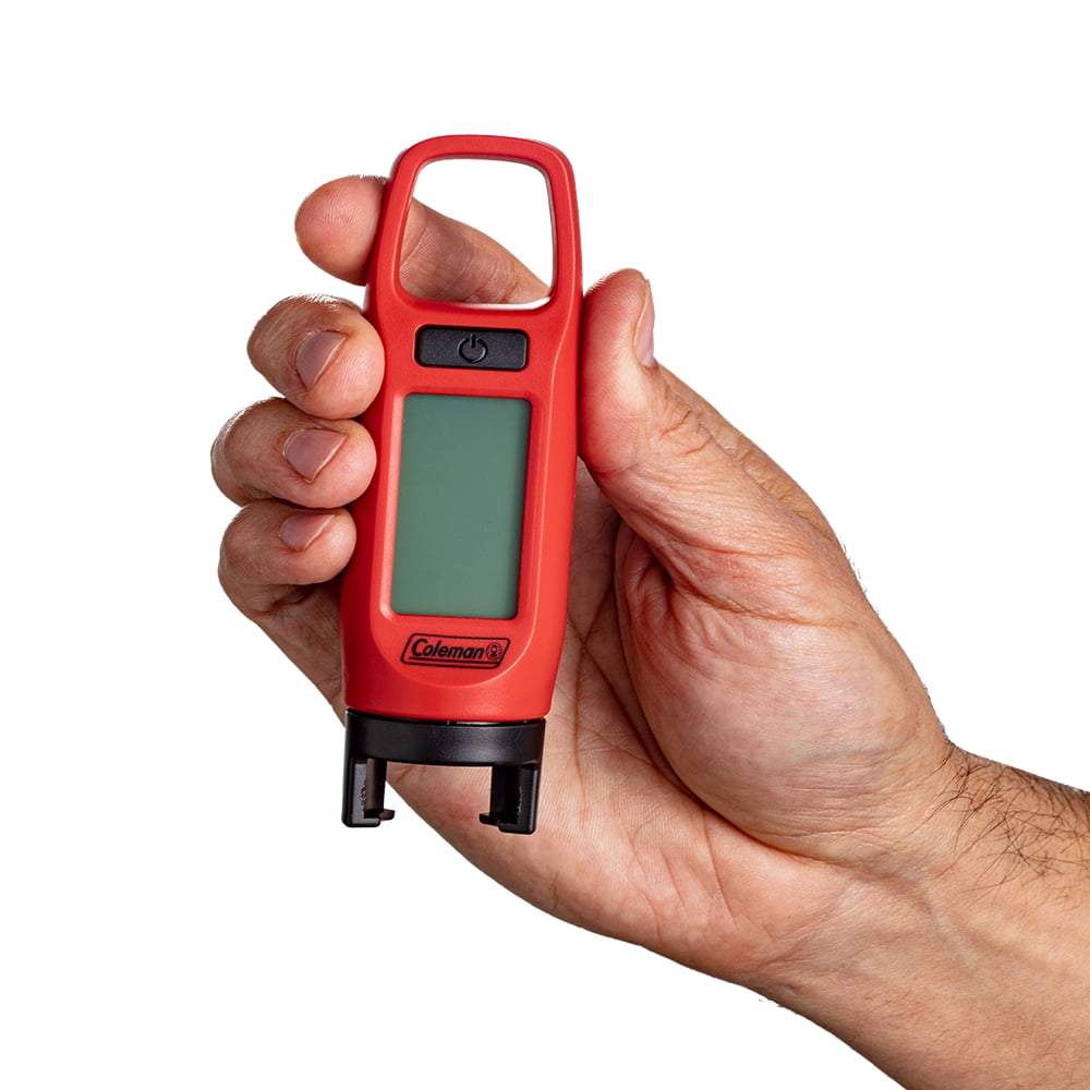 Coleman Digital Fuel Gauge, Displays Remaining Fuel in 14.1 oz and 16 oz Cylinders