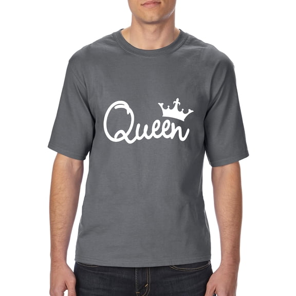 IWPF - Big Men's T-Shirt - Queen in White Crown