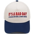 thumbnail image 1 of Gorra de béisbol lisa de algodón con diseño bordado, 1 of 1