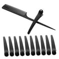 thumbnail image 6 of Soimiss 13Pcs Black Salon Hairdressing Clips Hair Styling Tool Secure Hold Without Hair Kinks, 6 of 8