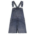 thumbnail image 5 of No Boundaries Denim Shortalls, 3" Inseam, Women's, 5 of 5