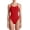 University Red, variant on Women's Poly Racerback One Piece Swimsuit (Game Royal, 28)