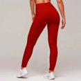 thumbnail image 5 of Leggings for Women Scrunch Butt Lifting High Waisted Solid Color Tight fit Quick Drying Long Yoga Pants Tummy Control Workout Athletic Leggings, 5 of 9