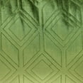 thumbnail image 3 of Parkland Collection Aleta Transitional Quilted Olive Throw Pillow, 3 of 6