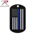 thumbnail image 1 of Rothco Dog tag  - Thin Blue Line, 1 of 2