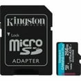 thumbnail image 2 of Kingston 256GB microSDXC Canvas Go Plus 170MB/s Read UHS-I, C10, U3, V30, A2/A1 Memory Card + Adapter (SDCG3/256GB), 2 of 2