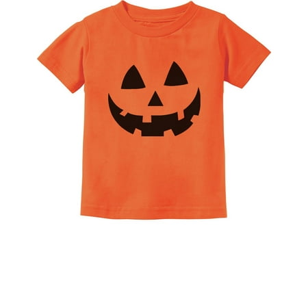 

Jack O Lantern Geeky Pumpkin Face Shirt Halloween Toddler Kids Graphic Tees Tshirt