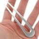 thumbnail image 2 of Horquillas elegantes de Metal en forma de U para moños, accesorios para el cabello elegantes para mujer, adornos elegantes para el cabello, horquillas de Metal duraderas, 2 uds., 2 of 6