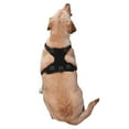 thumbnail image 2 of Vsdgher Black Pattern Dog Harness,No Pull Pet Harness with Soft Padded Handle,Adjustable Reflective Vest with 2 Buckles,4 Slide Buckles,S-XL Large, 2 of 4