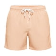 thumbnail image 5 of Mens Swim Trunks 2026 Summer Casual Strip Printed Loose Fit Elastic Waist Beach Shorts with Pockets Swim Shorts, 5 of 5