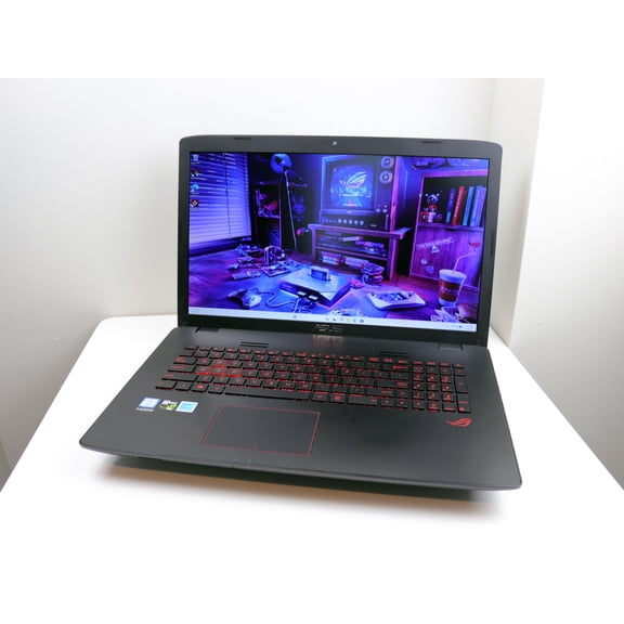 Pre-Owned ASUS ROG GL752V 17.3" Laptop Intel i7-6700HQ 16GB RAM 128GB SSD+1TB HDD GTX 960M