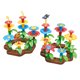 thumbnail image 1 of Juguetes de construcción de jardín de flores para niños, juego de simulación de jardinería, manualidades, actividades educativas, 1 of 9