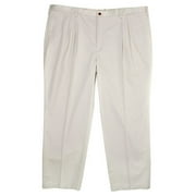 Farah - Big Men's Twill Stain-Free Pleated Pant