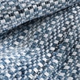 thumbnail image 6 of Dash & Albert Denim Stone Handwoven Cotton Rug, 10' x 14', Blue, 6 of 8
