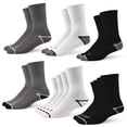 thumbnail image 2 of Calcetines redondos True Religion para hombre, 8 pares, tallas 8-12, 2 of 5