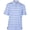 White/Regatta Blue, variant on Monterey Club Men's Dynamic Stripe Jersey Golf Polo Shirt #1673