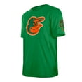 thumbnail image 2 of Men's New Era  Kelly Green Baltimore Orioles St. Patrick's Day Shamrock Fill T-Shirt, 2 of 6
