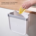 thumbnail image 1 of Cubo de Basura Colgante, Cubo de Basura Montado en la Pared peque?o Cubo de Basura Plegable de Cocina Cubo de Basura sin Perforación Cubo de Basura Plegable para Gabinete/Coc Suministro Para el Hogar Fugacal  NO, 1 of 7
