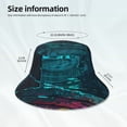 thumbnail image 3 of Kdxio Reflective Bucket Hat - Lost Golden Key Print Bucket Hat for Men,Women, 3 of 6