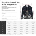 thumbnail image 6 of Goofa Astronaut Standing In The Moon Printed Women's UPF 50+ Sun Protection Hoodie Jacket Lightweight Long Sleeve Sun Shirt for Women with Pocket Hiking Outdoor-3X-Large, 6 of 9