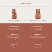 ITK Skincare Tri-Acid Toner Face Exfoliator + Dark Spot Corrector with 3.5% Lactic Acid, 5 oz