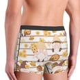 thumbnail image 4 of Kdxio Men's Boxer Briefs with Cute Bee Gnome Print - Comfortable and Breathable Underwear for Everyday Wear, 4 of 7
