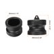 thumbnail image 2 of Accesorios de cierre de camara de polietileno Uxcell, 2" Parte DP Tapón de polvo Accesorios de manguera de cierre de camara de polipropileno, Negro 2 Pcs, 2 of 5