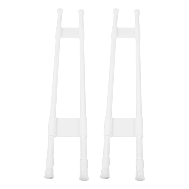 1 Paire de Barre de Tension pour Réfrigérateur de VR, Barre de Rangement d'Angle pour Salle de Bain de Roulotte de Voyage de VR, Tige Rétractable Pratique pour VR