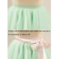 thumbnail image 5 of Womens Short Tutu Tulle Skirt with Sash Black Size M PC06, 5 of 5