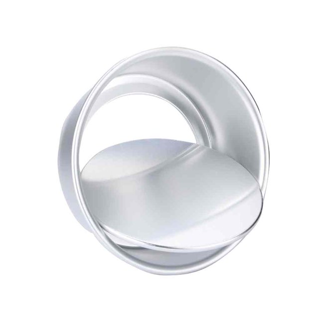 Wosthever 3 Pieces Aluminum Alloy Cake Mold Bakeware Mould Removable Birthday DIY Gadgets Ring Base Tin Round Christmas Kitchen Pan Type3 NO3