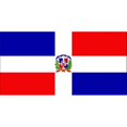 thumbnail image 1 of Dominican Republic Flag Photo License Plate  Free Personalization on this plate, 1 of 1